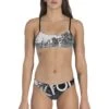 Akron Dub Bikini - White / Black -Outlet Swimsuit Zone Store 1249 fr