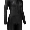 Dare2Tri Womens SwimRun FAST Wetsuit - Black / Silver -Outlet Swimsuit Zone Store 17043 front