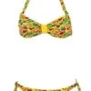 Arena Womens Little Fruit Neckholder Swim Bikini Yellow -Outlet Swimsuit Zone Store 87040 31 little fruit neckholder front 2