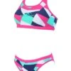 Aquafeel Women's Digital Slash Mini-Cross Back Swim Bikini 1 Aquafeel Women's Digital Slash Mini-Cross Back Swim Bikini -Outlet Swimsuit Zone Store aquafeel bikini 01