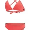 Uglies Revibe Solid Triangle Bikini - Coral -Outlet Swimsuit Zone Store coral