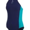 Adidas Parley Hero Swimsuit - Legend Ink / Clear Mint -Outlet Swimsuit Zone Store dy7355 app photo front white 1