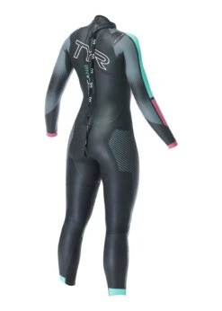 TYR Women's Category 5 Wetsuit - Black/Blue -Outlet Swimsuit Zone Store hcaff6 737 2