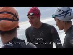 Zone3 Women's Steamline Sleeveless Swim Skin - Black / Purple -Outlet Swimsuit Zone Store hqdefault 11