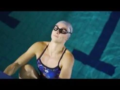 Arena Crazy Cross Back Swimsuit - Neon Blue/ Multi -Outlet Swimsuit Zone Store hqdefault 29 12