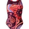 Jaked Paisley Swimsuit - Bordeaux -Outlet Swimsuit Zone Store jkcm6y301d swimsuit paesley a