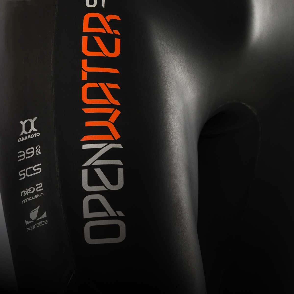 Orca Women's Openwater Smart Wetsuit - Black/ Orange 7 Orca Women's Openwater Smart Wetsuit - Black/ Orange - Image 5