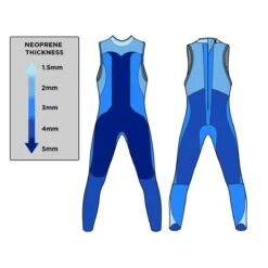 Blue70 Women's Reaction Sleeveless Wetsuit -Outlet Swimsuit Zone Store reaction sleeveless 1