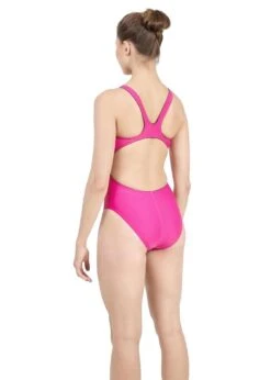 Aqua Sphere Essential Classic Back Swimsuit - Bright Pink/Black