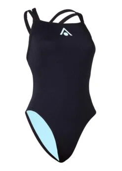 Aqua Sphere Essential Open Back Swimsuit - Black