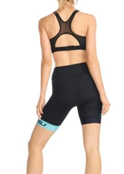 2XU Women's Core 7 Inch Tri Short - Black/ Porcelain -Outlet Swimsuit Zone Store tumbnail 2c63fc52 82fa 43fc 915f 1b7ae3f44aee