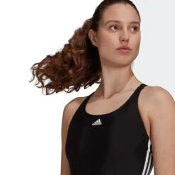 Adidas 3 Stripe Swimsuit - Black -Outlet Swimsuit Zone Store tumbnail 7486fba2 e8a3 411e a456 88011bc42a96