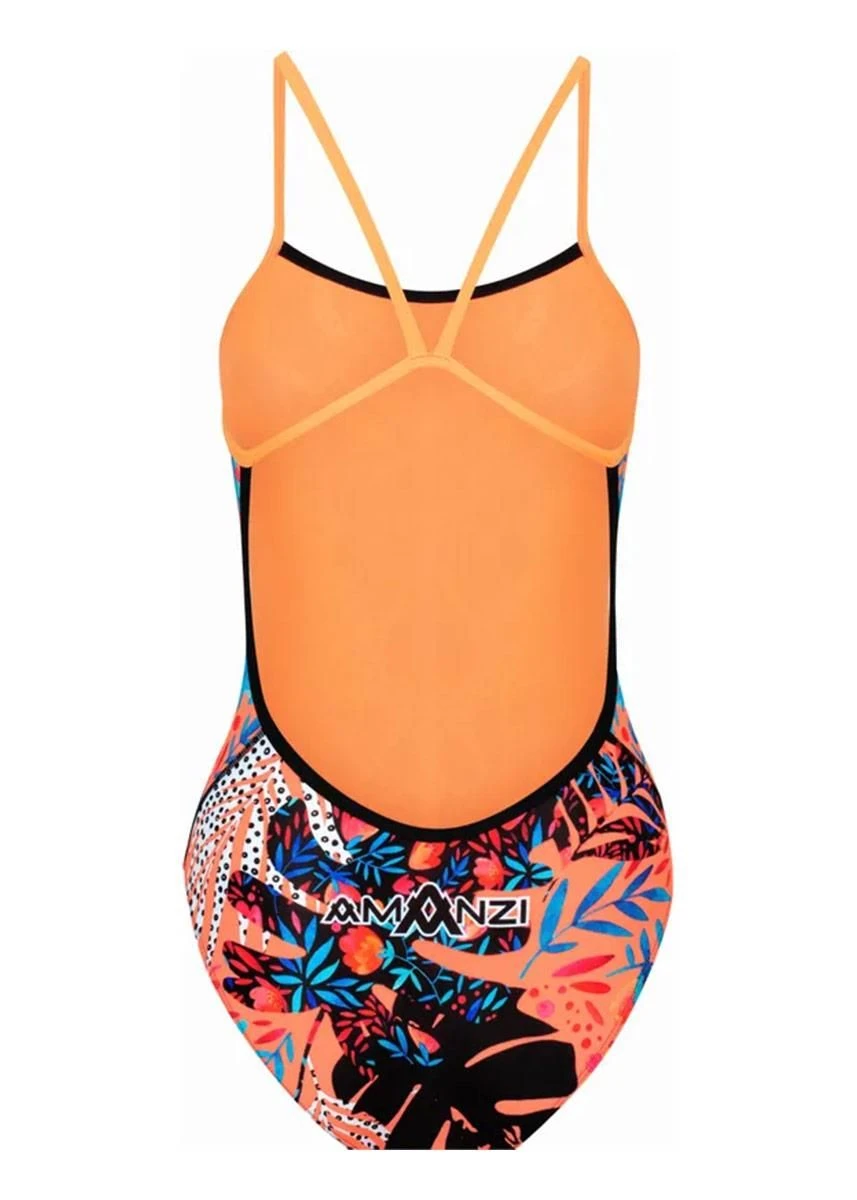 Amanzi Pro Back One Piece Swimsuit - Toscana 3 Amanzi Pro Back One Piece Swimsuit - Toscana