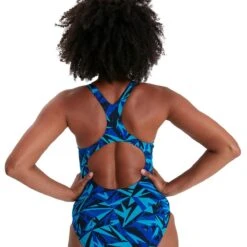 Speedo Boom Logo Allover Medalist Swimsuit - Navy/ Blue/ Pool -Outlet Swimsuit Zone Store tumbnail 960830f0 92d3 4be7 b75b 1c39582bc9f8