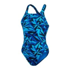 Speedo Boom Logo Allover Medalist Swimsuit - Navy/ Blue/ Pool -Outlet Swimsuit Zone Store tumbnail 9df2f086 a025 4c11 bca3 f419fea3eb2b
