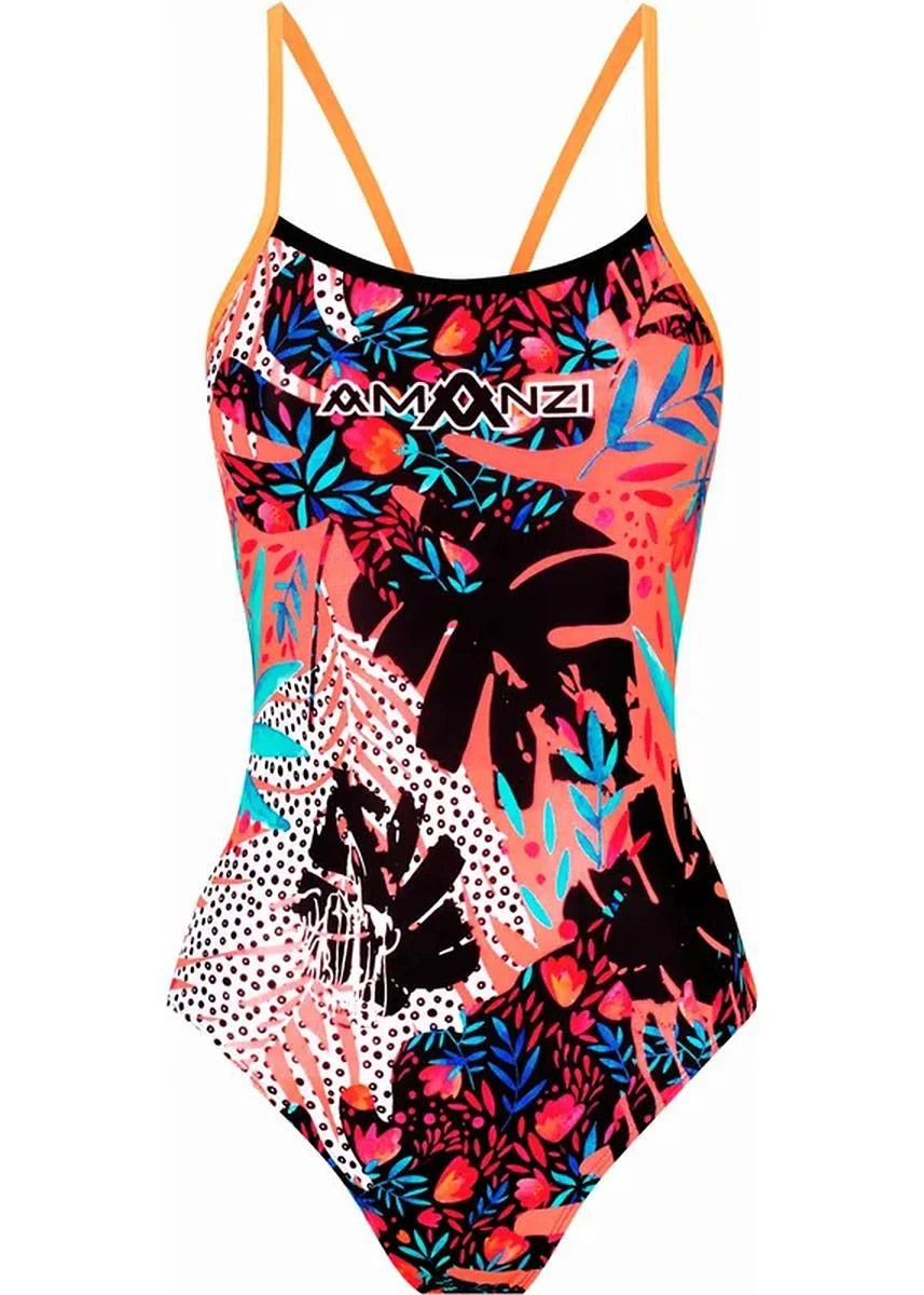 Amanzi Pro Back One Piece Swimsuit - Toscana 4 Amanzi Pro Back One Piece Swimsuit - Toscana - Image 2