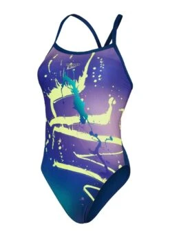 Speedo Placement Digital Turnback Swimsuit - Ammonite/ Miami Lilac/ Bright Zest/ Aquarium -Outlet Swimsuit Zone Store tumbnail ebafed49 a40c 4373 a3dc 71499aa06b18