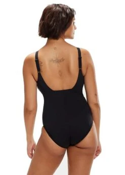 Speedo Shaping Contour Eclipse Printed Swimsuit - Black / White -Outlet Swimsuit Zone Store tumbnail f482d1ce 04ee 4a2b 9e2a 6356d8275822