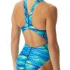TYR Castaway Maxfit Swimsuit - Blue/ Green