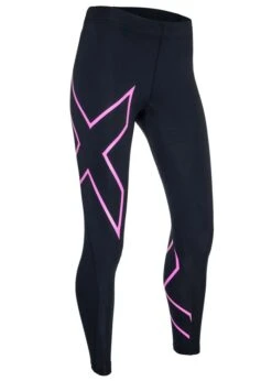 2XU Women's Compression Tights - Black / Pink