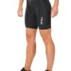 2XU Women's Perform Tri 7" Short - Black / Black -Outlet Swimsuit Zone Store wt4861b blk blk 00