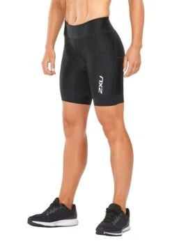 2XU Women's Perform Tri 7" Short - Black / Black