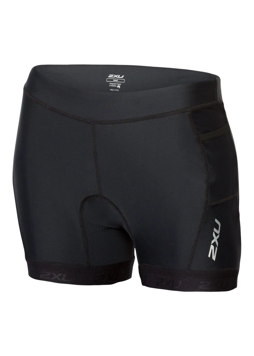 2XU Women's Active 4.5" Tri Short - Black 3 2XU Women's Active 4.5" Tri Short - Black
