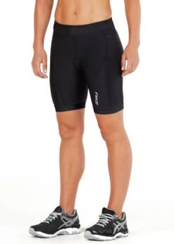 2XU Women's Active 7" Tri Short - Black -Outlet Swimsuit Zone Store wt4868b blk blk 1