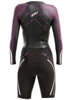2XU Women's Swim Run: Pro Wetsuit- Black / Berry 13 2XU Women's Swim Run: Pro Wetsuit- Black / Berry -Outlet Swimsuit Zone Store ww5478c blk vyg 01 product
