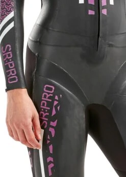 2XU Women's Swim Run: Pro Wetsuit- Black / Berry 17 2XU Women's Swim Run: Pro Wetsuit- Black / Berry -Outlet Swimsuit Zone Store ww5478c blk vyg 03