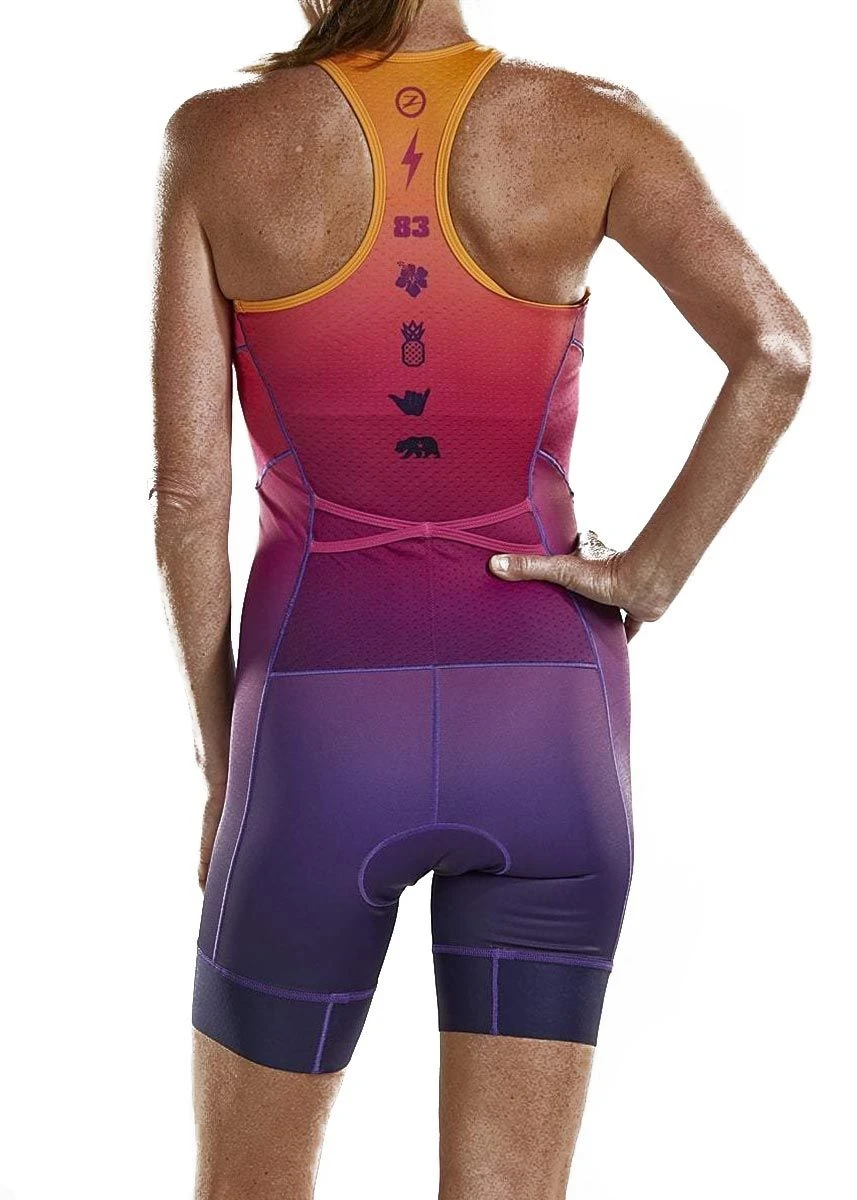 Zoot Suit Women's Sunset LTD Tri Racesuit 4 Zoot Suit Women's Sunset LTD Tri Racesuit - Image 2